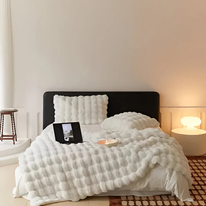 Throw Blanket Plush Lightweight Machine Washable