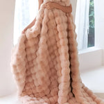 Throw Blanket Plush Lightweight Machine Washable