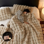 Throw Blanket Plush Lightweight Machine Washable