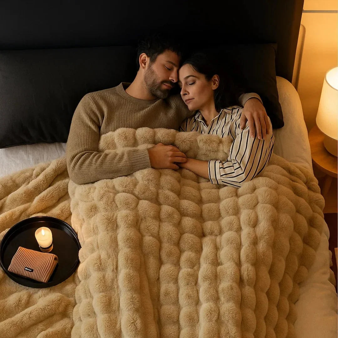 Throw Blanket Plush Lightweight Machine Washable