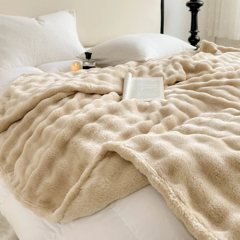 Throw Blanket Sherpa Ultra-Soft Machine Washable
