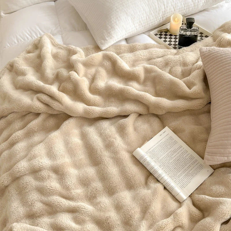 Throw Blanket Sherpa Ultra-Soft Machine Washable