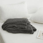 Throw Blanket Soft Pilling-Resistant Microfiber Machine-Washable