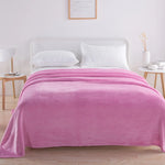 Throw Blanket Soft Velvet Lightweight Warmth Machine Washable