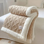 Throw Blanket Ultra-Soft Reversible Sherpa & Fleece