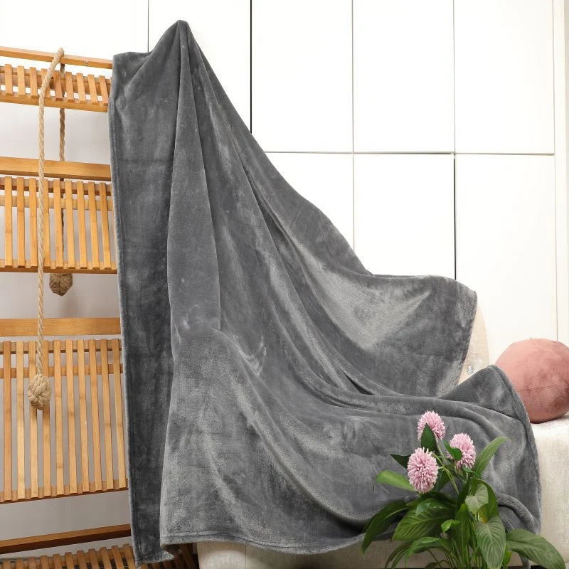 Throw Blanket Velvet Soft Machine Washable Cozy Warmth