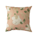 Throw Pillow Cover Cotton Canvas Hand-Tufted Embroidery Concealed Zipper