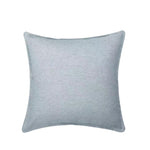 Throw Pillow Cover Linen-Blend Piped Edge & Hidden Zipper