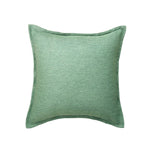 Throw Pillow Cover Linen-Blend Piped Edge & Hidden Zipper