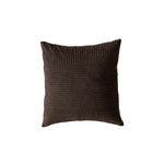 Throw Pillow Cover Ribbed Chenille Removable & Machine Washable