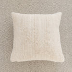 Throw Pillow Cover Woven Houndstooth Concealed Zipper
