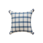 Throw Pillow Hand-Tufted Cotton-Blend Removable Cover