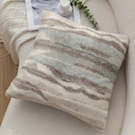 Throw Pillow Plush Teddy Fleece 18x18 Machine Washable
