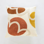 Throw Pillow Ribbed Grid Plush Faux Fur