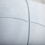 Throw Pillow Set Plush Suede-Look Cross-Seam & Removable Covers