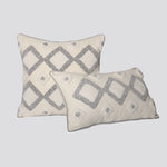 Throw Pillow Set Tufted Embroidery Tassels Mixed Lumbar & Square