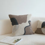 Throw Pillow Textured Floral Removable Cover