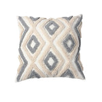 Throw Pillow Tufted Geometric Tassels Removable Cotton Cover