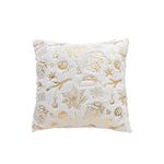 Throw Pillow Ultra-Soft Faux Fur & Holographic Foil