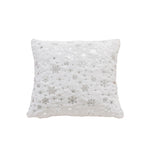 Throw Pillow Ultra-Soft Faux Fur & Holographic Foil