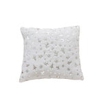 Throw Pillow Ultra-Soft Faux Fur & Holographic Foil