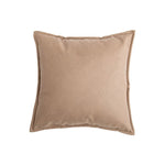 Throw Pillow Velvet-Look Piped Edge Hypoallergenic Insert