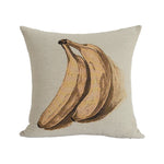 Throw Pillow Vintage Grape Linen Blend Removable Cover