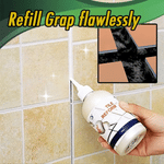 Tile Grout Repair Gel Waterproof Mold-Resistant Precision Nozzle Applicator