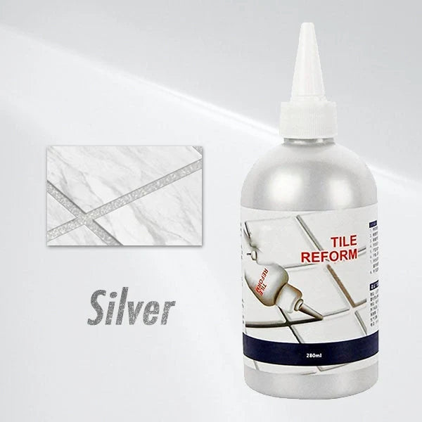 Tile Grout Repair Gel Waterproof Mold-Resistant Precision Nozzle Applicator