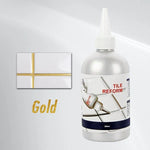 Tile Grout Repair Gel Waterproof Mold-Resistant Precision Nozzle Applicator
