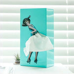 Tissue Box Holder Decorative Flying Skirt Weighted Base