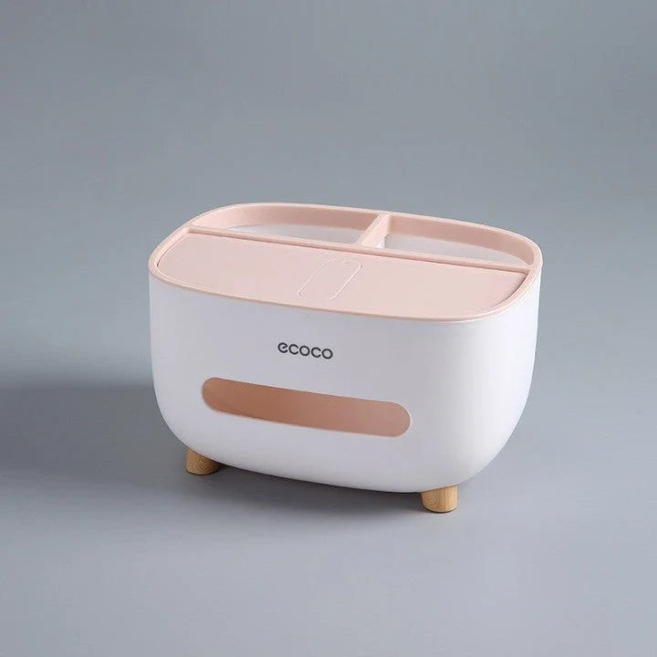 Tissue Dispenser With Phone Holder Dual-Function Design