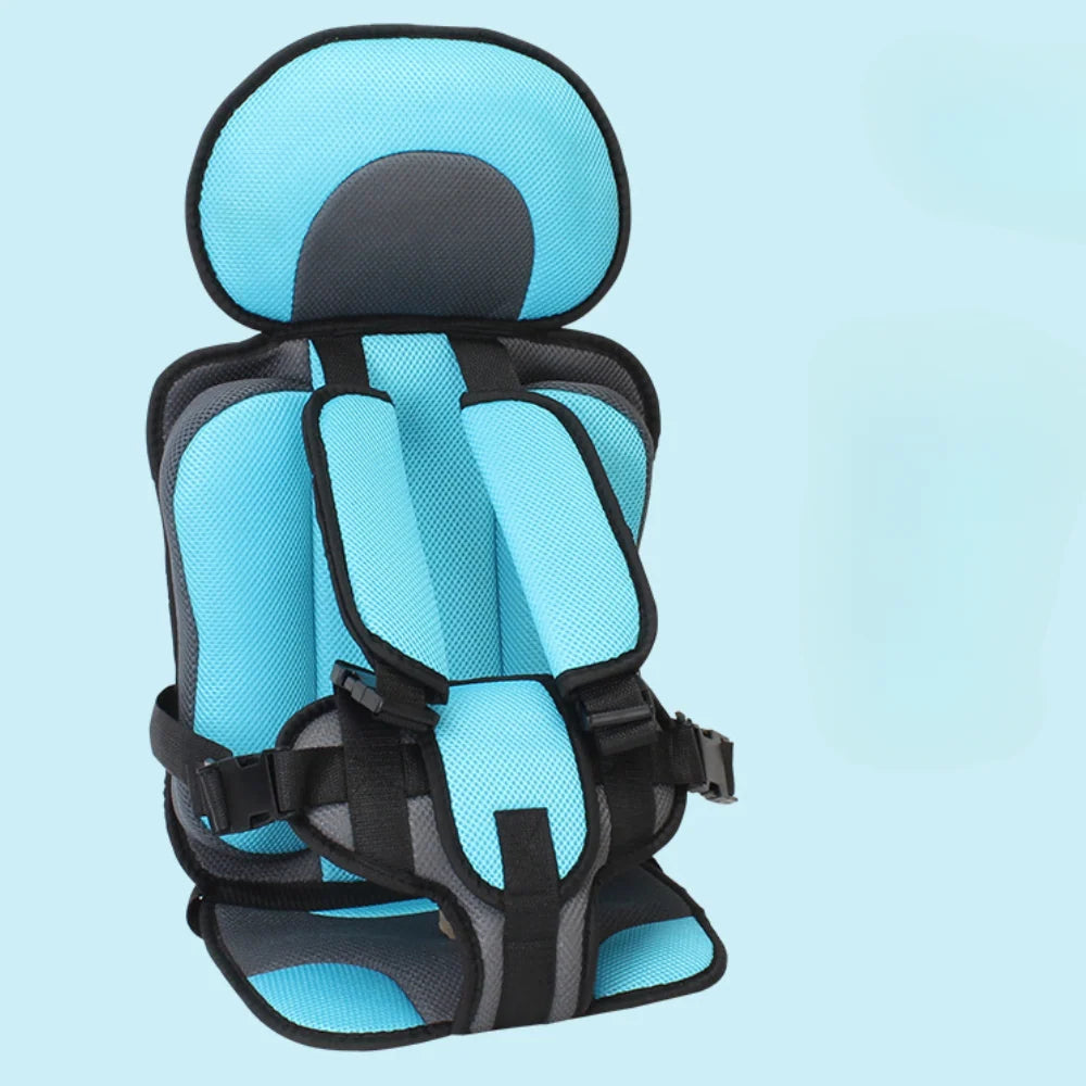 Toddler Car Seat Portable Reinforced Harness Machine Washable Cover