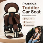 Toddler Car Seat Portable Reinforced Harness Machine Washable Cover