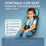 Toddler Car Seat Portable Reinforced Harness Machine Washable Cover