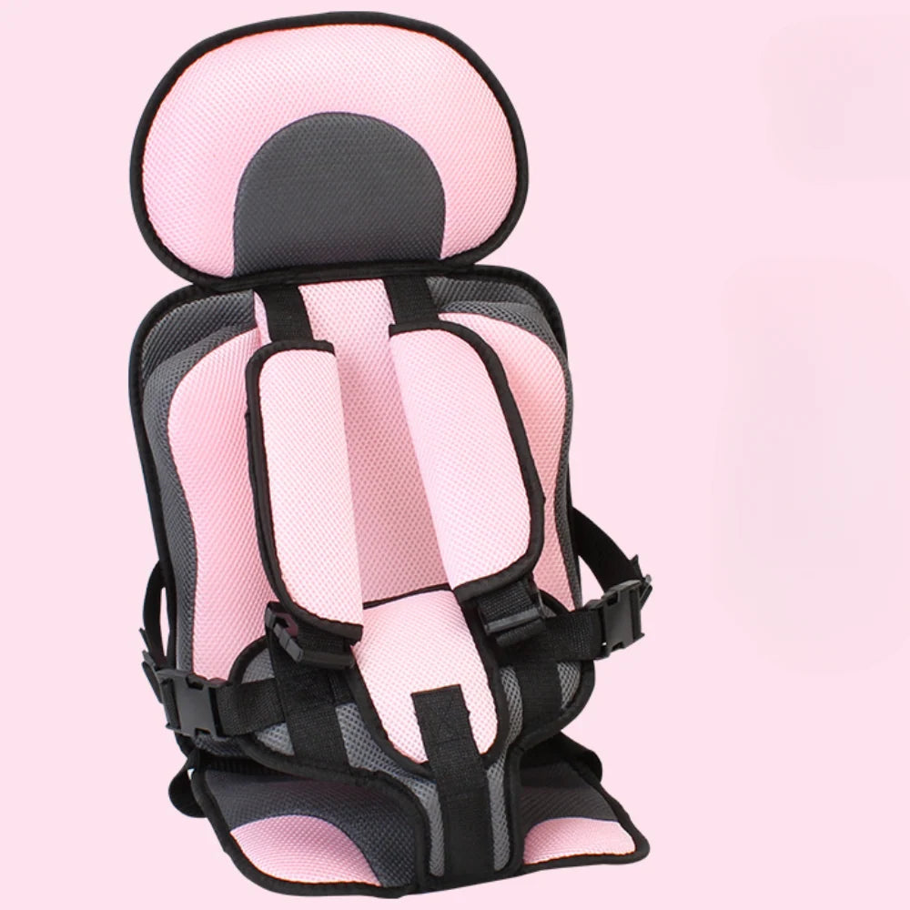 Toddler Car Seat Portable Reinforced Harness Machine Washable Cover