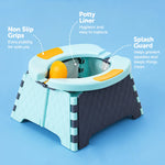 Toddler Travel Potty Portable With Disposable Bags & Carry Bag