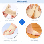 Toe Separator Sleeve Soft Gel Cushion Breathable Textile