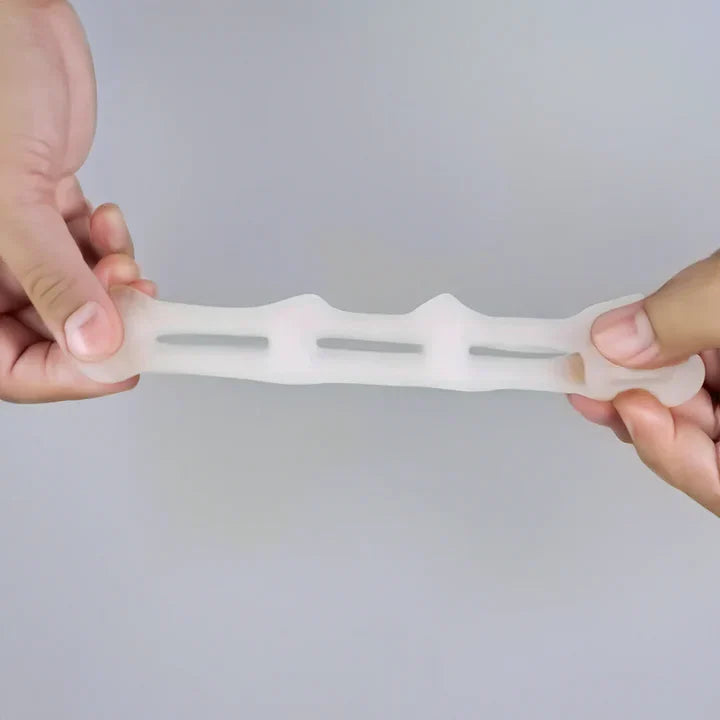 Toe Separators Flexible Silicone Gel Adjustable Spacing Breathable Pair