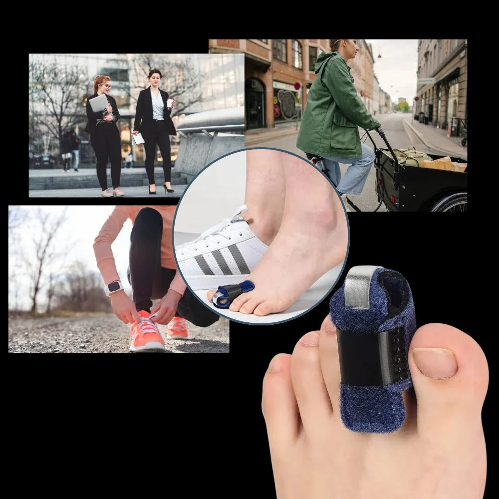 Toe Straightener Adjustable Support & Breathable Slim Fit