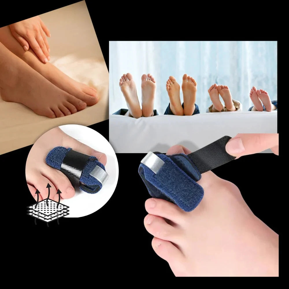 Toe Straightener Adjustable Support Low-Profile