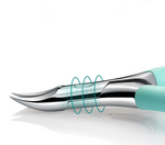 Toenail Clippers Curved Stainless Steel Spring-Assisted Clipping Guard