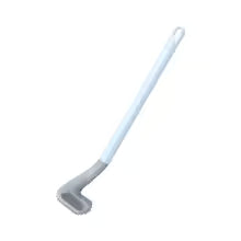 Toilet Cleaning Brush Triangular Head Scratch-Resistant Bristles