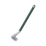 Toilet Cleaning Brush Triangular Head Scratch-Resistant Bristles