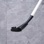 Toilet Cleaning Brush Triangular Head Scratch-Resistant Bristles
