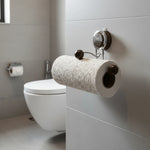 Toilet Paper Holder Stainless Steel Strong Suction Mount Drill-Free