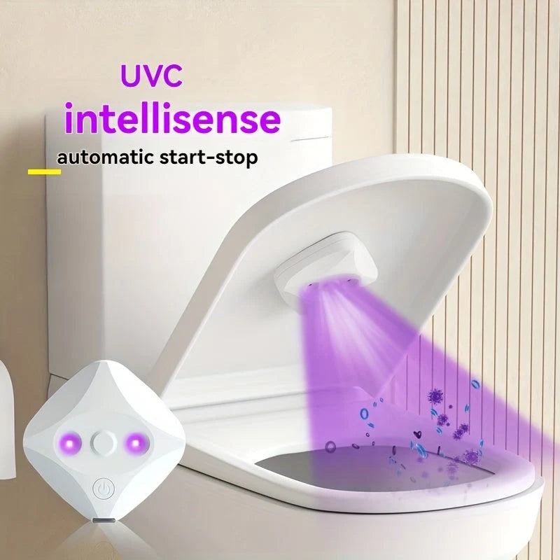 Toilet Sterilizer UVC Motion Sensor Battery-Operated