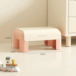 Toilet Stool Ergonomic Posture Support Compact Design