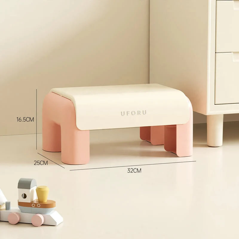Toilet Stool Ergonomic Posture Support Compact Design