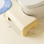 Toilet Stool Ergonomic Posture Support Compact Design